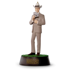 Larry Hagman Legacy Library J.R. Ewing Hallmark Keepsake Ornament